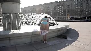 Sometimes I wear underwear, but anyway end up completely naked outside