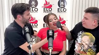 The interview with Elo Podcast ended up with a blowjob and cumshot