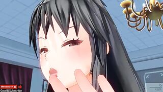 Uncensored Japanese Hentai anime ASMR ear licking Earphones highly recommended