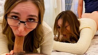 A stepson found a way to be with his steaming-hot stepmom in a compromising situation