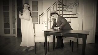A naughty dancer gets punished and fucked by her stepdad in this hot MILF scene