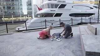 A British PAWG girl agreed to fuck a stranger for a million dollars