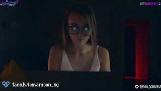 Halloween story with a very scary and hot lesbian twist
