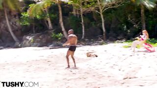 Scarlett’s adventurous spirit in anal sex with a stunning redhead