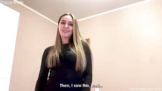 The stepmom, played by the stunning Alina Rai, asks her stepson for a special gift