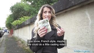 French teacher, hot and sexy, shows her skills to the Public Agent