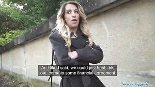 French teacher, hot and sexy, shows her skills to the Public Agent