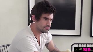Kenzie Reeves urges her stepbrother to hurry before she changes her mind and wakes up