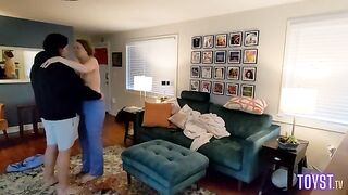 A hot nurse is fucking with her boyfriend after her shift