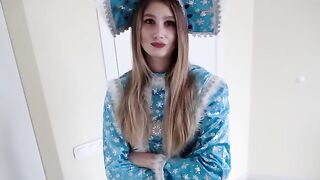 Snegurochka got mixed up and came to the wrong address for New Year's