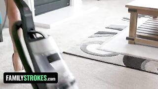 Karmen Santana enjoys getting fucked by her step bro