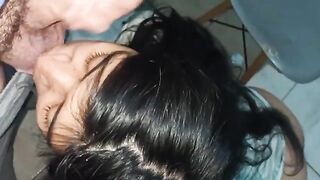 He asked for my cock and I filled his ortho with milk