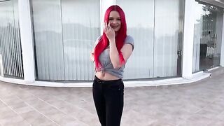 Public spontaneous sex! User Anton recognized and fucked me rough