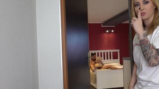 He ruined the surprise and fucked a sex doll from SexDollCenter