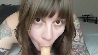 Damn, this Wisconsin girl is horny as hell and wants you to finish in her panties!
