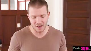 You’re the best big stepbrother ever! Madi Collins gushes