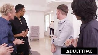Best Man’s Bachelor Party Accidentally Turns into a Bukkake with the Stripper GF