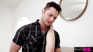 What is your cock going to get hard for me for, Kiara Cole asks her stepbro?