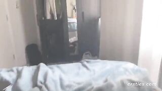 A day in the life of a stunning brunette, sensual and passionate