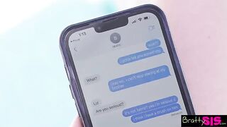 The taste of stepbrother's cock is so fucking good, Alexa Kiss moans in this steamy scene