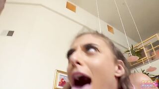 Brunette beauty Gia Derza gets her holes filled with cock