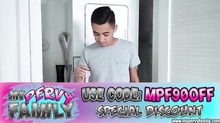 Ameena Green got tired cleaning and asked stepbro to fuck her - MyPervyFamily