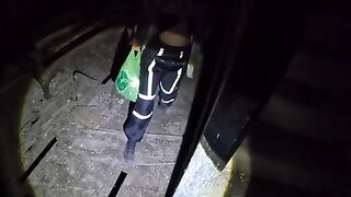 Exploring the abandoned mansion of 1872 in a steamy vlog