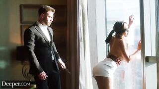 Kinky woman Kazumi gets punished and dominated in a deep, sensual way