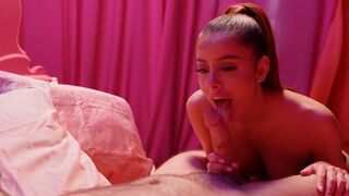 Vanna Bardot wants to be promoted, so she’s giving her boss a deepthroat blowjob