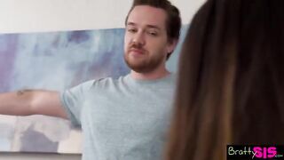Aneglica Cruz begs her stepbro to fuck her and give her cumshots