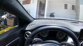 A stunning Latina babe got fucked by a stranger while her husband was away