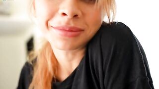 A great Russian woman with appetizing forms got acquainted with someone special