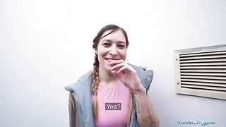An agent for the Public Agent channel found a girl on the street and offered her a modelling job