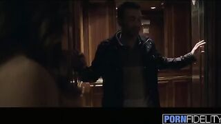 A petite babe like Christiana Cinn gets a cock in her pussy in a hotel