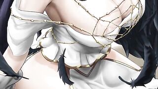 Overlord Albedo gets her pussy eaten by Shalltear Bloodfallen in a steamy scene