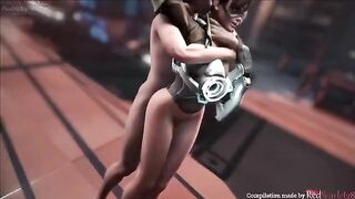 Tracer compilation with sound, featuring the fastest in Overwatch 2021
