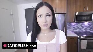Cute teen Mila Monet gets banged by her stepdad in POV style