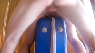 A man fucked a new babysitter right in the house