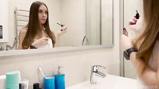 My mistress gave me a sloppy blowjob and more!