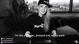 500K! Unboxing and Oral Creampie, a steamy gift from MollyRedWolf!