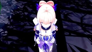 Kokomi gets her pussy full of cock in this Genshin Impact 3D hentai