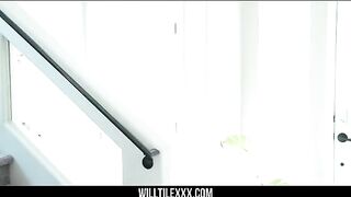 Big-breasted maid Jackie Hoff gets fucked hard by her boss with huge cock