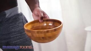 Romantic sex in massage room with Elena Vedem