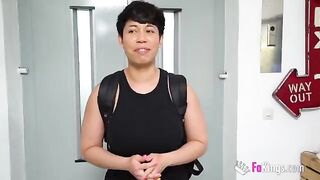 Hot Latina mom Korin fucked in her ass by two guys in a rough session
