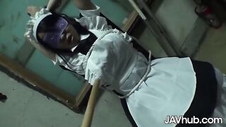 Busty Yui Satonaka gets her pussy railed by a group of horny Japanese men in an intense JAVHub scene