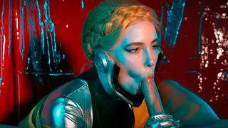 Atomic Heart! Threesome with ballerinas! Femdom - Atomic Heart anime style sex