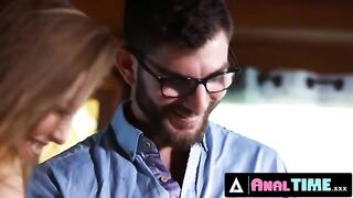 Hot MILF Britney Amber cheats on her BFF with hardcore anal