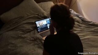 The best anal gift from stepmom on the special day in POV style