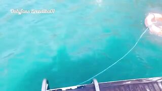 Public boat ride turns into rough sex with a Latina beauty