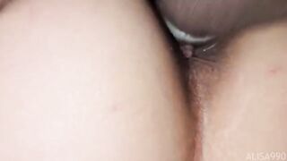 A Russian woman cheats on her husband with her lover in a steamy MFM scene